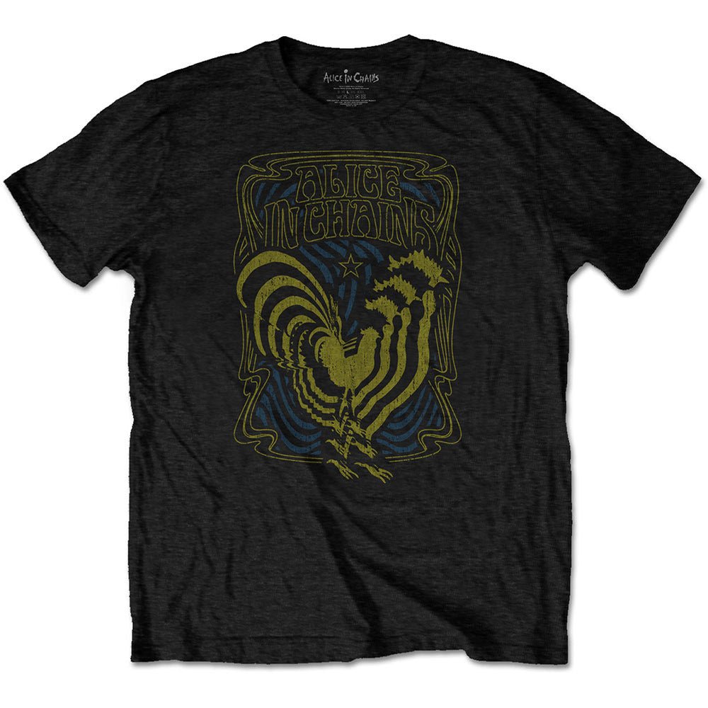 ALICE IN CHAINS アリスインチェインズ (デビュー 35周年 ) - Psychedelic Rooster / Tシャツ / メンズ - PGS